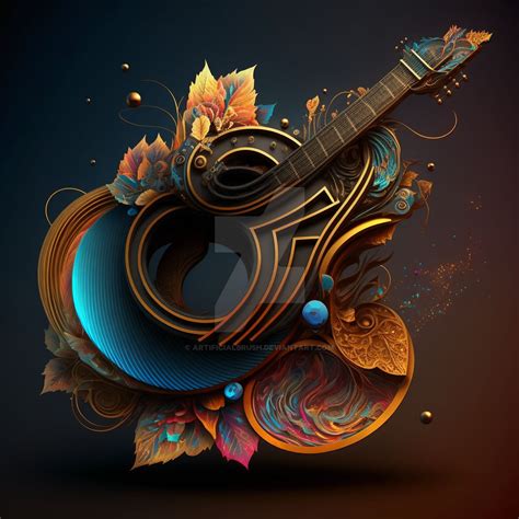 Futuristic Guitar by ArtificialBrush on DeviantArt