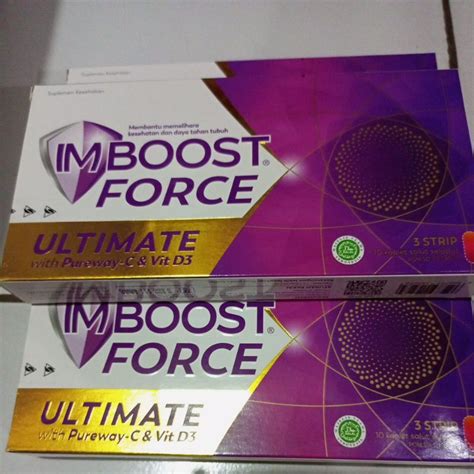 Jual IMBOOST FORCE ULTIMATE BOX 30 KAPLET Shopee Indonesia