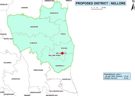 List Of 26 Districts Formed In Andhra Pradesh