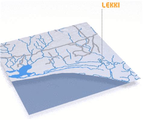 Lekki (Nigeria) map - nona.net