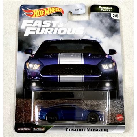 Hot Wheels Custom Mustang FAST FURIOUS Shopee Malaysia