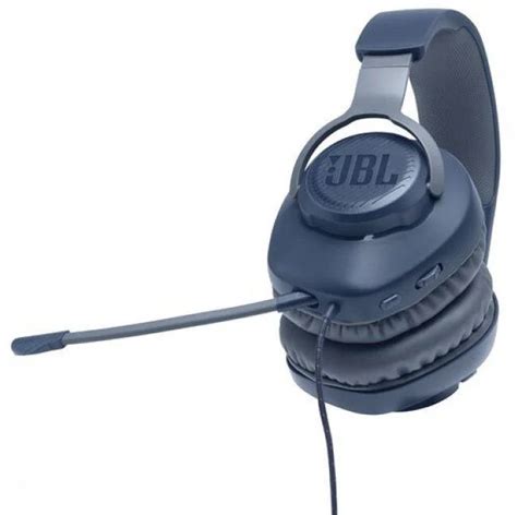 Auriculares Gaming Con Micrófono Jbl Quantum 100jack 35 Azules