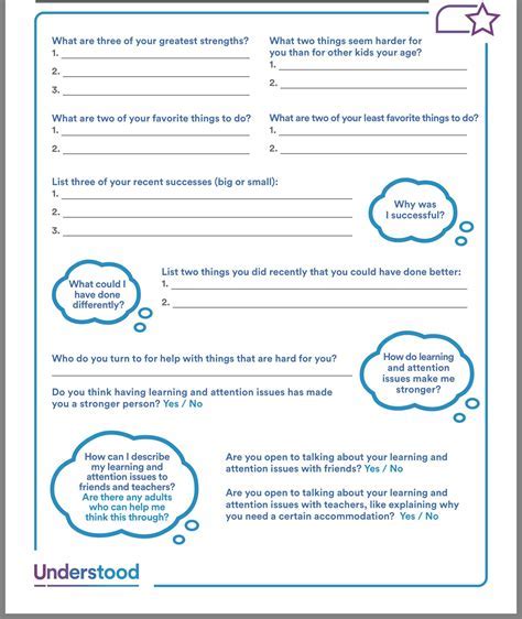 Free Printable Self Advocacy Skills Worksheets Worksheets Library