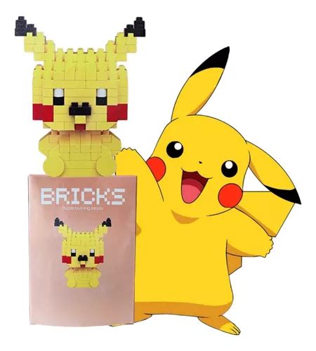 Bloques Armables 3d De Pikachu MercadoLibre