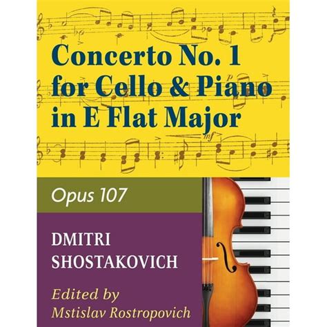 Concerto No 1 Op 107 By Dmitri Shostakovich Edited By Rostropovich