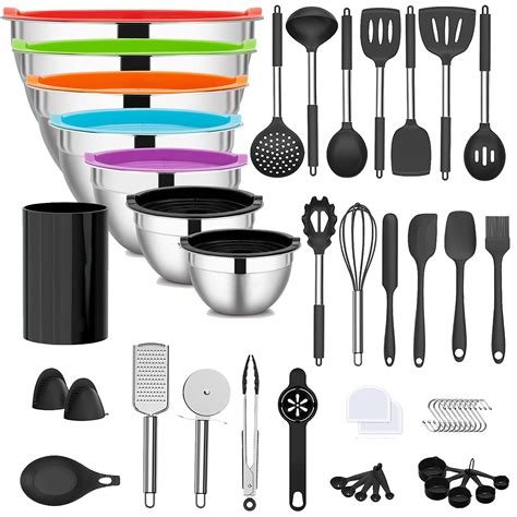 Smith Barton 24 Pieces Of Silicone Cooker Set Kitchen Utensils Set