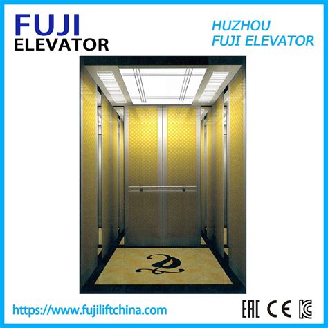 FUJI 1000kg 13 Persons 2 5m S Luxury Decoration Villa Elevator