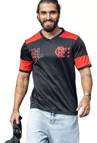 Camisa Flamengo Retro Zico 1981 Braziline Edição Limitada Frete grátis