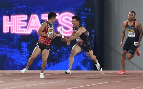 Home Calamity As Japans Male 4x100m Runners Fail To Make Final At Iaaf