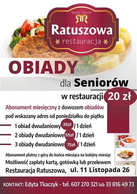 Obiad Z Dowozem Abonament