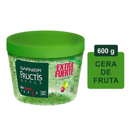 Gel Fijador Garnier Style Extra Fuerte Con Cera De Fruta G Walmart