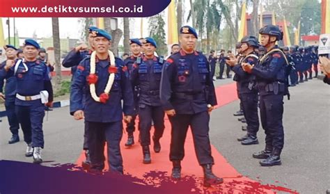 Pengamanan Pemilu Danpas Brimob Korbrimob Polri Cek Kesiapan