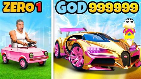 Franklin Upgrading ZERO To GOD SUPER CAR In GTA 5 SHINCHAN And CHOP