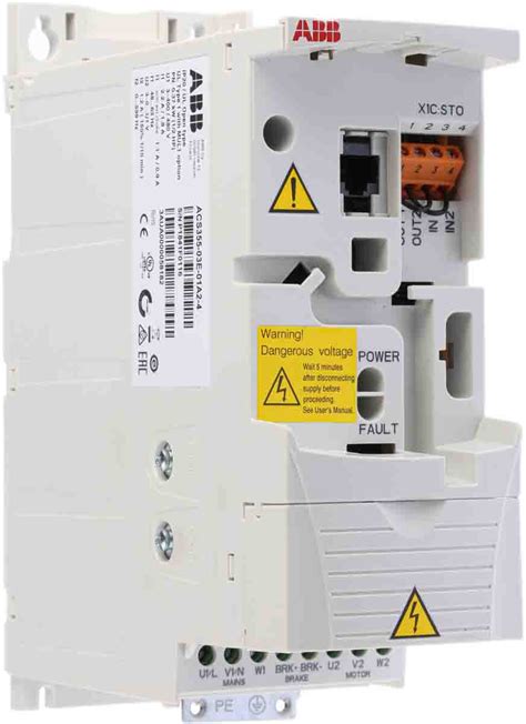 Acs E A Abb Inverter Drive Phase In Kw V Ac