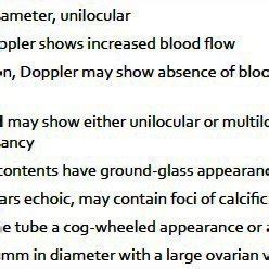 Ultrasound/diagnostic features of adnexal mass | Download Scientific ...