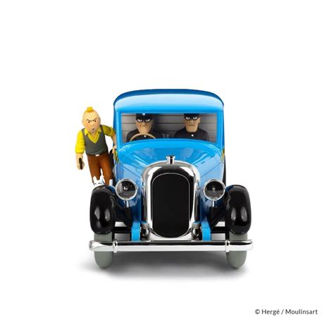 Véhicule Moulinsart Tintin Le Taxi Checker Cab 1929 Amérique