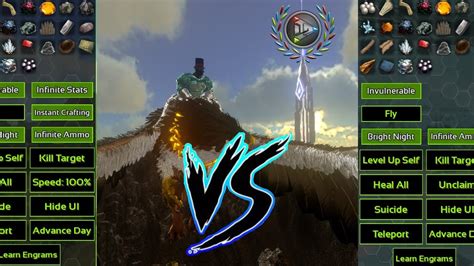 God Console Vs Admin Console Ark Mobile Youtube