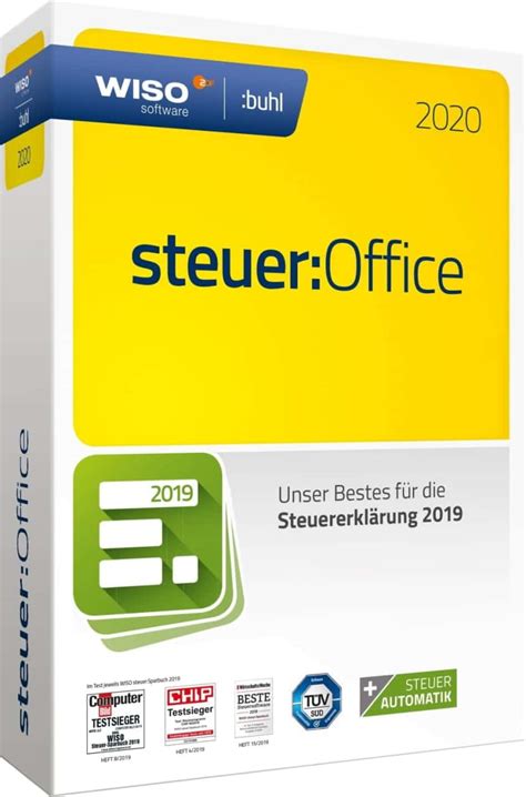 WISO steuer Office 2020 für Steuererklärung 2019 Download hier