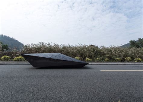 United Nude Simplifies Lamborghini Into An Abstract Form Commercial Interior Design