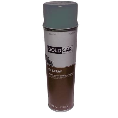 GOLDCAR środek ochrony karoserii Baranek 500ml spray szary lakierowanko24