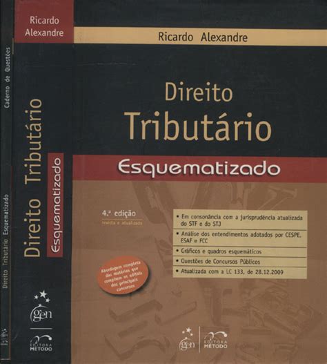 Sebo do Messias Livro Direito Tributário Esquematizado 2 Volumes