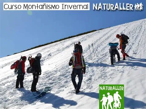 Curso Montañismo Invernal INICIACION NIVEL I Nieve en Asturias