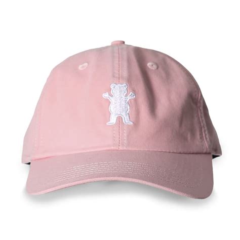 Boné Grizzly Og Bear Dad Hat Rosa Rock City