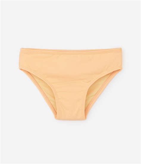 Bikini Infantil con Elástico y Estampa Sweet con Tucán Talle a años Naranja