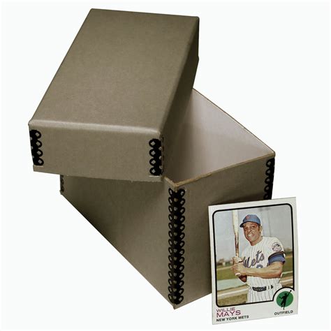 Archival Baseball Card Storage Box | TALAS