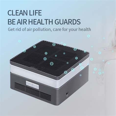 Kosheko Home Air Purifier Touch Control Car Use HEPA Filter