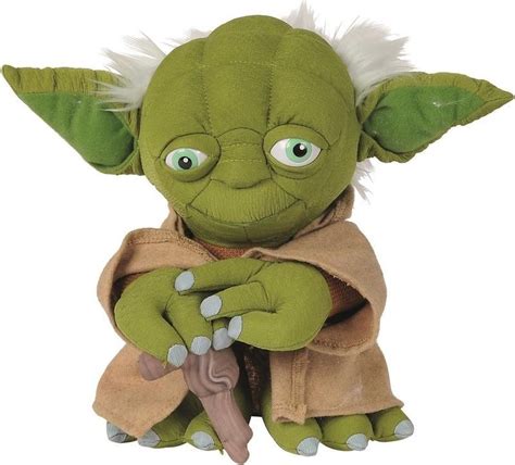 Disney Pluche Star Wars Yoda Knuffel 25 Cm Bol