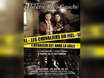 Les chevaliers du fiel présentent leur nouveau spectacle au théâtre du