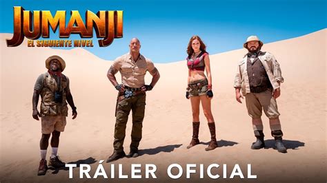 Jumanji El Siguiente Nivel Trailer Oficial Hd Youtube