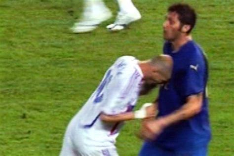 Marco Materazzi's insult to Zinedine Zidane about his sister before ...