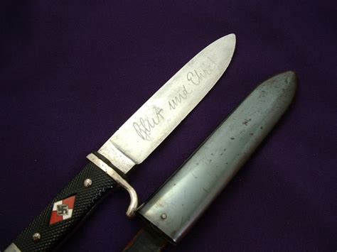 Mid Period Hitler Youth Knife D Meda Militaria