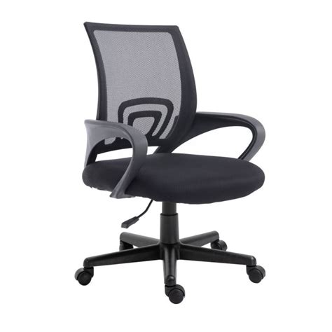 Chaise De Bureau Ergonomique En Maille Noire Equip PcComponentes Fr