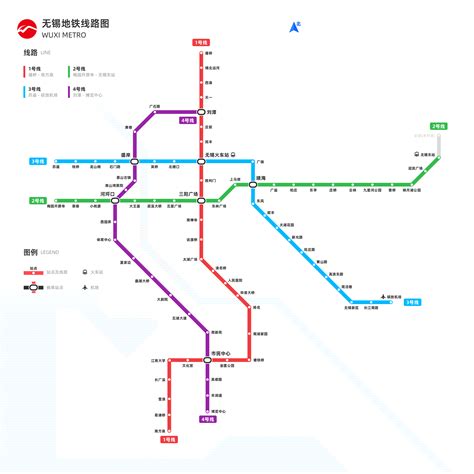 无锡地铁线路图2023无锡地铁站点查询无锡地铁有几条线