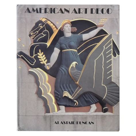 American Art Deco Hardcover Coffee Table Book By A Duncan