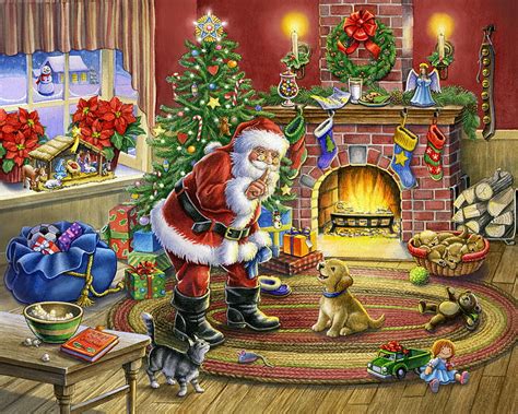 No Barking 1000pc Jigsaw Puzzle By Vermont Christmas Company HD