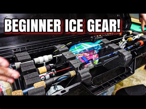 Ice Gear for BEGINNERS (DON'T go BEFORE Watching!!!) - Fishing