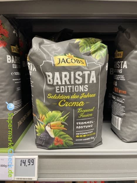 Jacobs Barista Edition Selektion des Jahres Crema Tropical Fusion 1kg ...