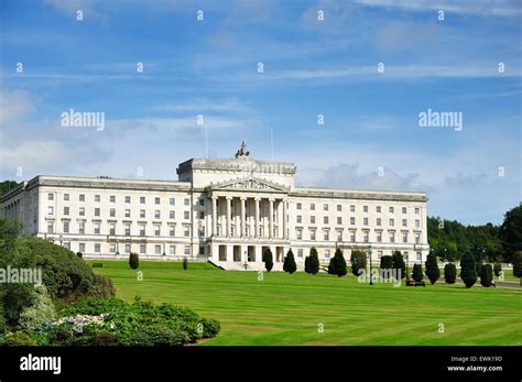 Parliament Building, Stormont, Belfast, Northern Ireland, UK Stock ...