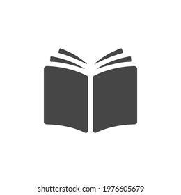 Book Icon Black White Vector Graphic Stock Vector (Royalty Free) 1976605679 | Shutterstock