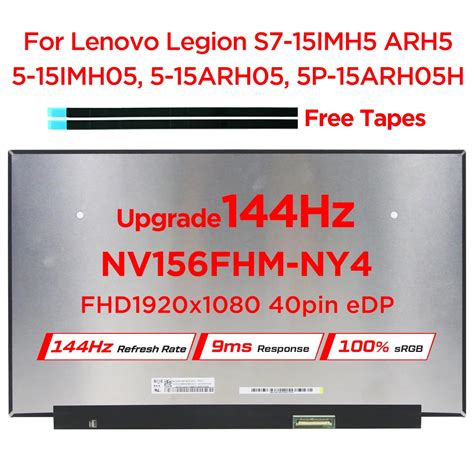 Hz Laptop Lcd Screen Nv Fhm Ny Fit Lp Wfg Spp For Lenovo