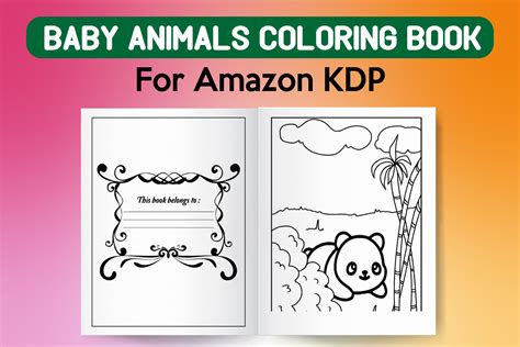 Baby Animal Coloring Book | Illustrations ~ Creative Market