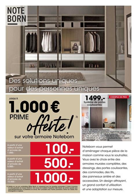 Promo Armoire Noteborn Chez Mobel Martin ICatalogue Fr