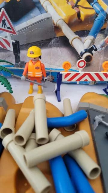 Playmobil Set Construction Super Set Travaux Publics Eur