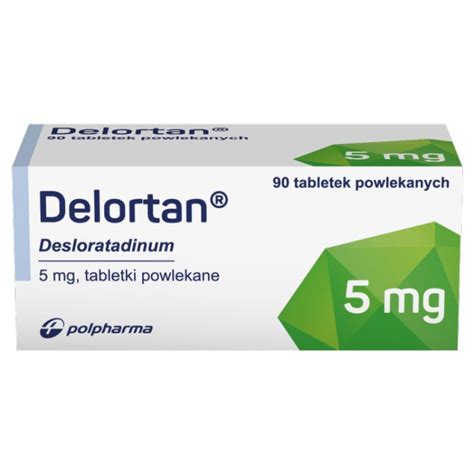 Delortan 5 mg 90 tabletek powlekanych | Allecco.pl