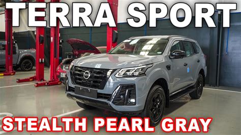 Nissan Terra Sport 2023 Vl 4x2 At Stealth Pearl Gray Walkaround Youtube