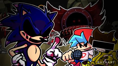 Fnf The Restoration Of Sonic Exe Ycr Encore Finished Ver Full Gameplay ~ Animated Lyrics